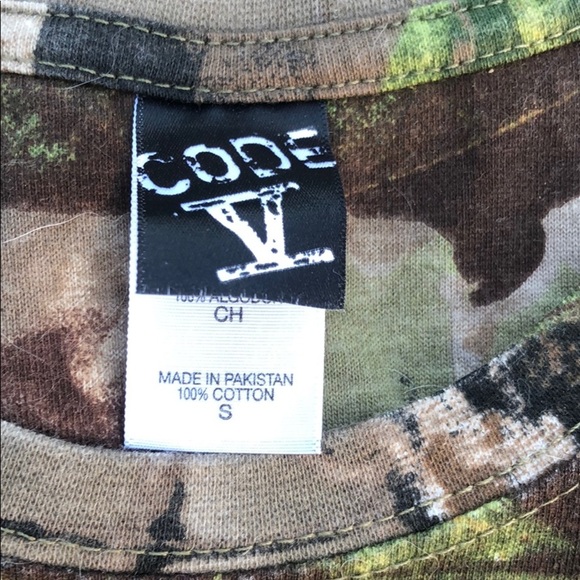 NWOT Camo T-Shirt Charleston size S - Picture 4 of 6